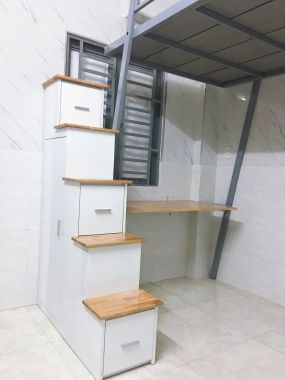 Tầng 3 (F3), Phòng trọ cao cấp với tùy chọn nội thất để phù hợp với người đang có sãn nội thất.